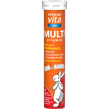 Maxi Vita Kids Multivitamin (20 šumivých tablet)