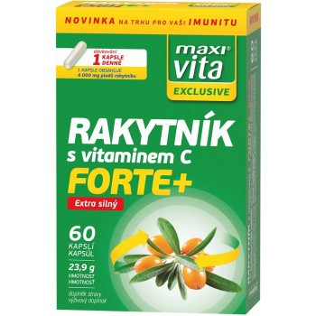 Maxi Vita Exclusive Rakytník forte+ (60 kapslí)
