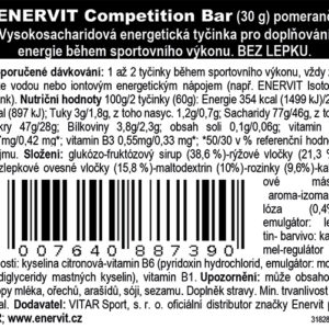 Competition Bar – pomeranč (30 g)