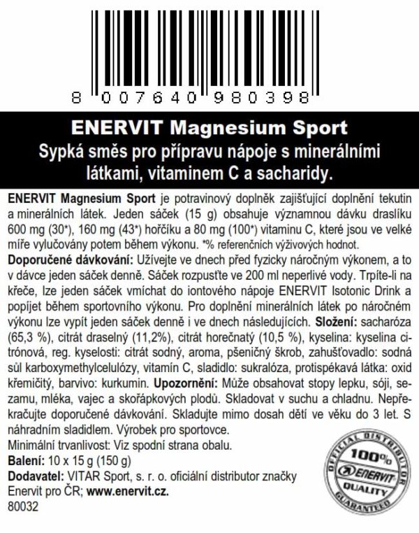 Magnesium (10x 15 g)
