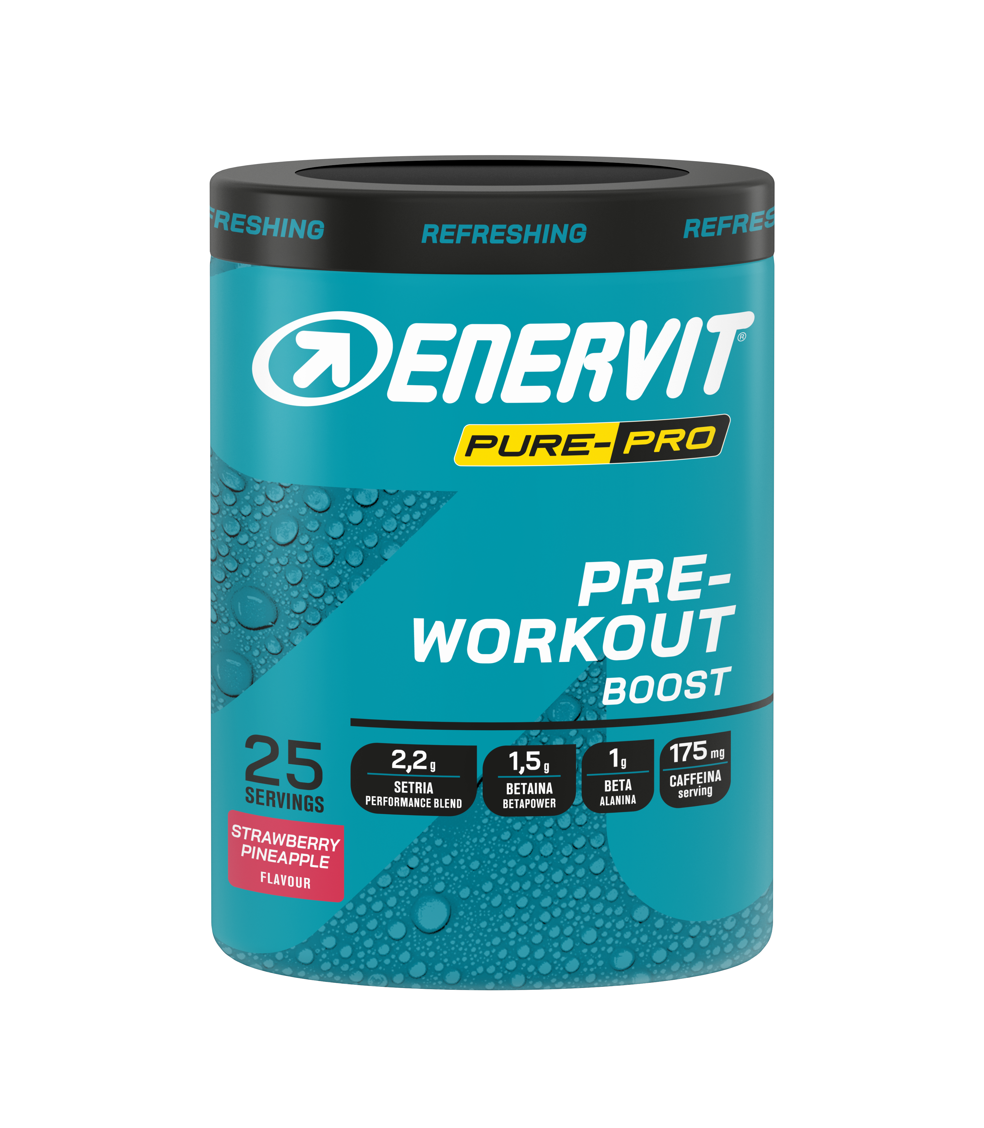 PRE-Workout Boost – jahoda + ananas (313 g)