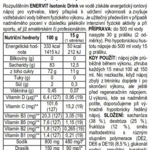 Isotonic Drink – pomeranč (420 g)