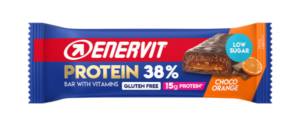 Protein Bar 38% – čokoláda + pomeranč (40 g)